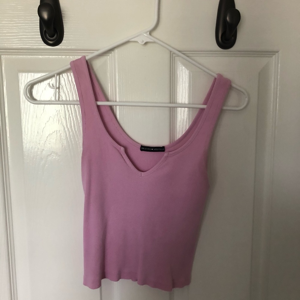 Pink Crop Tank Top! :)